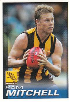 2005 Select Herald Sun AFL #93 Sam Mitchell Front